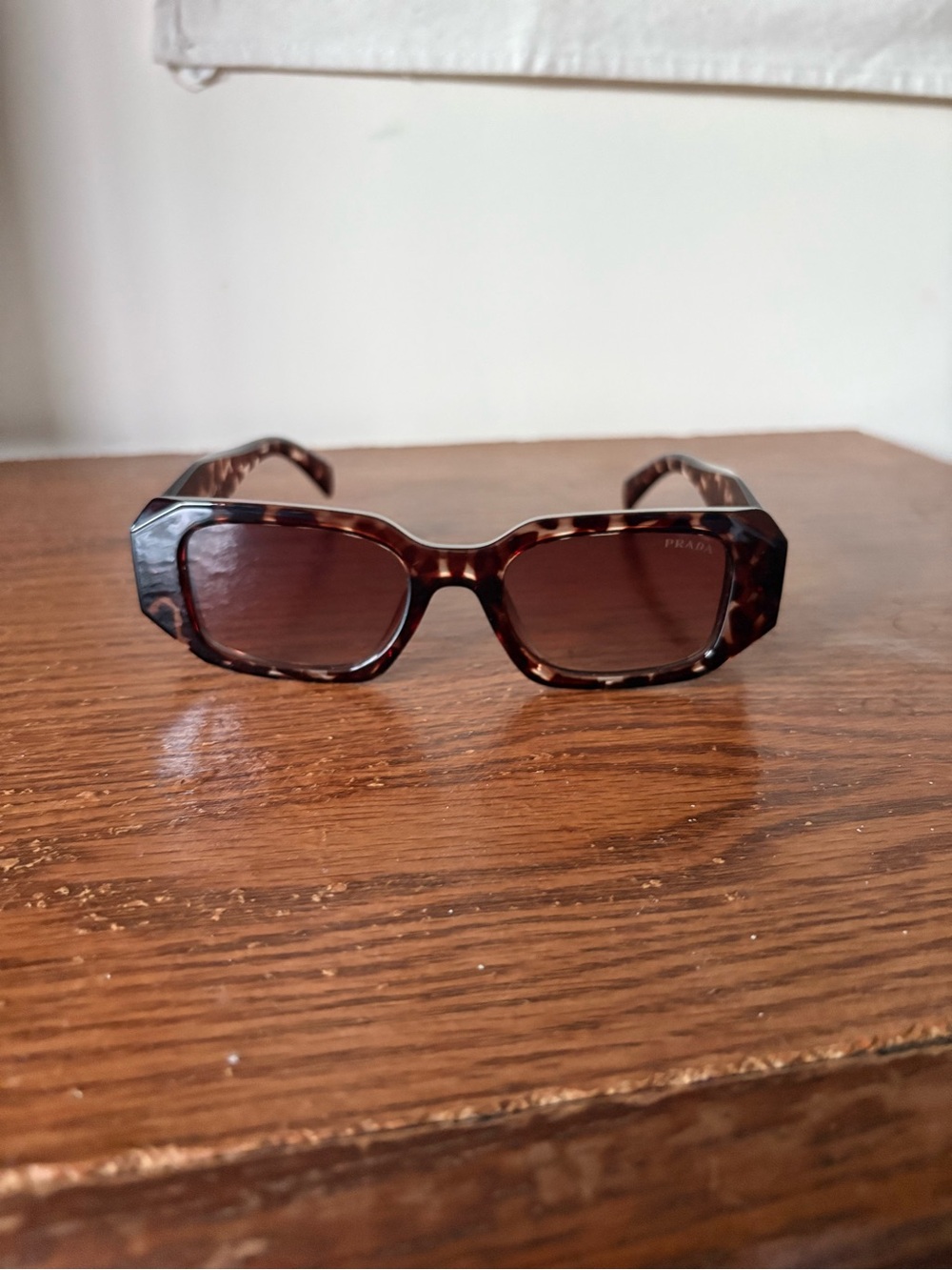 Prada Women’s Tortoiseshell Sunglasses with Brown Gradient Lenses